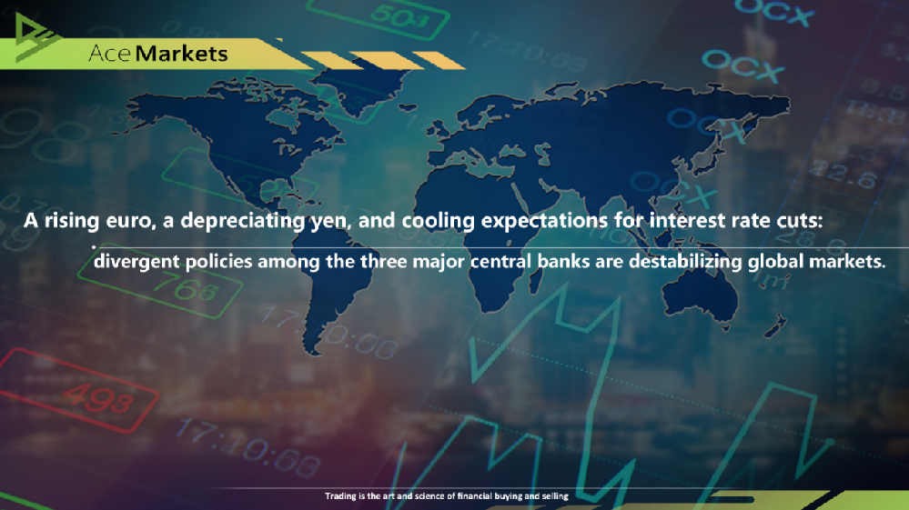 ​歐元漲、日圓貶損、降息預期涼：三大央行政策差，讓全球市場「站不穩」